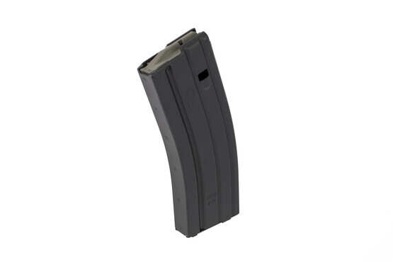 Okay Industries SureFeed AR-15 magazine holds 30 rounds of 5.56 NATO or 300 Blackout with an extended base plate and slick black finish